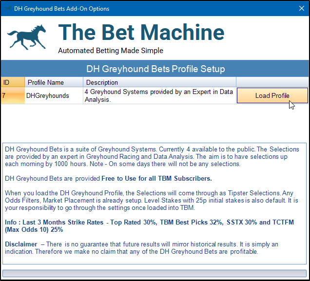 DH Greyhound Bets 2